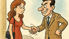 Виц: Младо момиче среща наперен сваляч