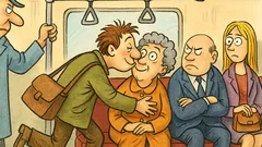 Виц: Събудих се щастлив и целунах