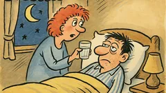 Виц: Жена буди мъжа в 3 през нощта