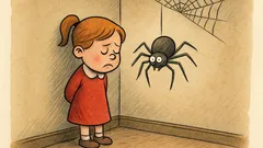 Виц: Когато бях малка, наказвана в ъгъла